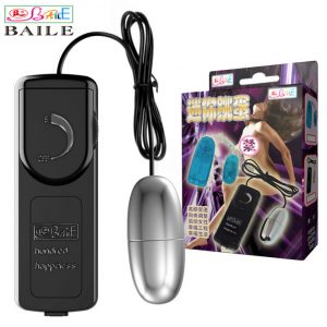 Trứng rung inox Baile 1 đầu