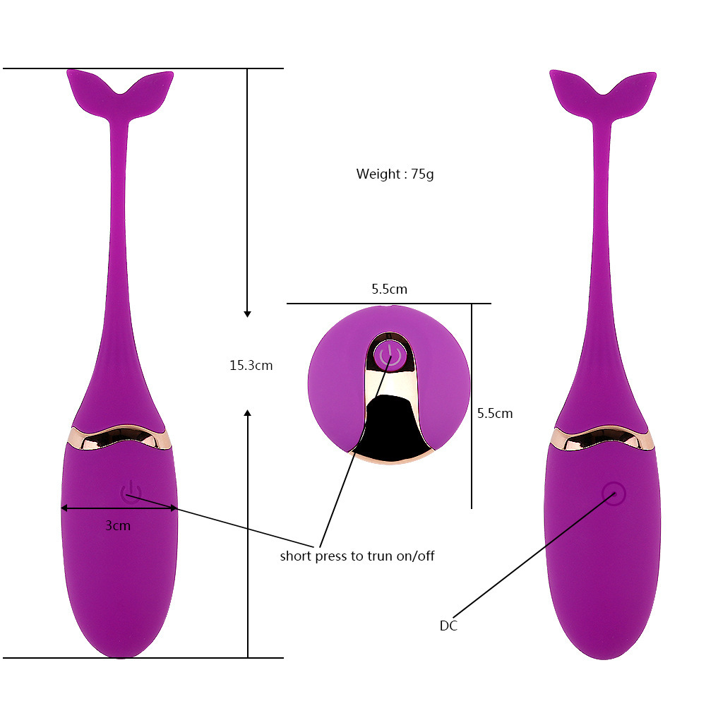 Trứng rung điều khiển từ xa đuôi cá - Ảnh 4