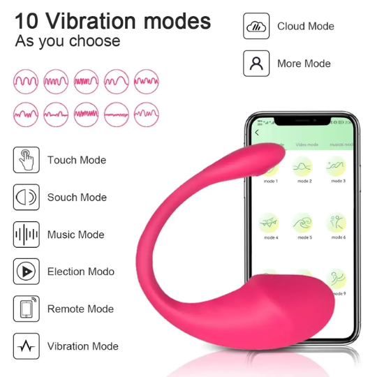 Trứng rung điều khiển qua app điện thoại - Ảnh 5