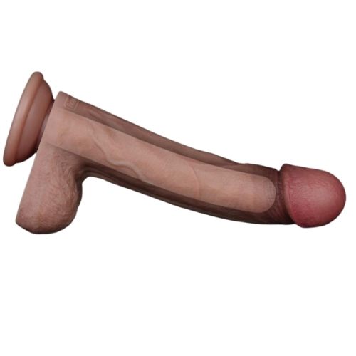 Dương vật Lovetoy silicon 2 lớp 22.5cm - Ảnh 4