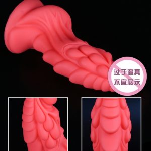 Dương vật silicon dạng vảy rồng - hít tường, chống thấm nước