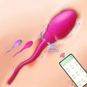 Trứng rung con tinh trùng điều khiển qua điện thoại