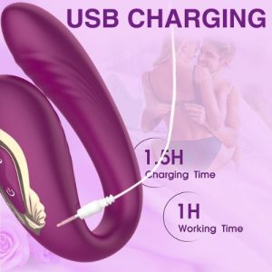 Trứng rung điều khiển từ xa xoay đầu