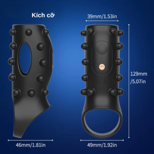 Bao đôn khúc có rung và gai cao cấp - Ảnh 4
