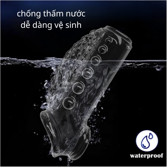 Bao đôn khúc có quai đeo chống tuột có gai và chống xuất tinh sớm - Ảnh 3