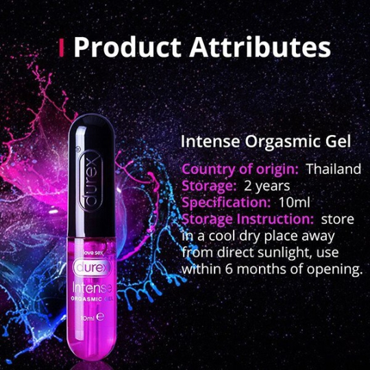 Durex Intense Organic 10ml – Gel tăng khoái cảm nữ cao cấp - Ảnh 4